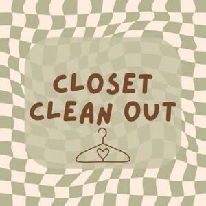 Everything Must Go – Closet Clean Out